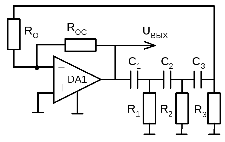 Схема rc усилителя