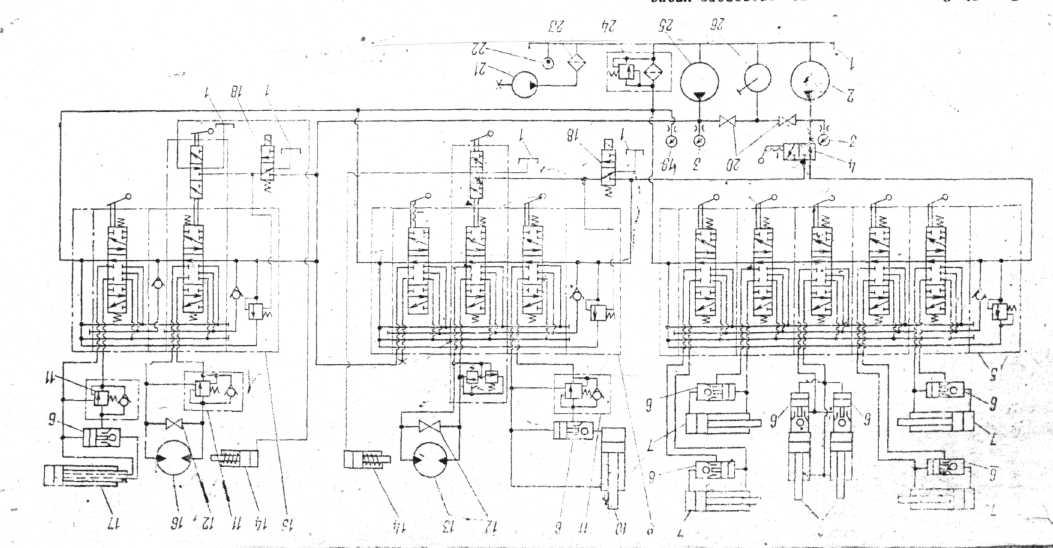 Гидравлическая схема кс 6471