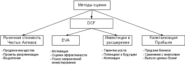Выделяют следующие виды оценки проекта