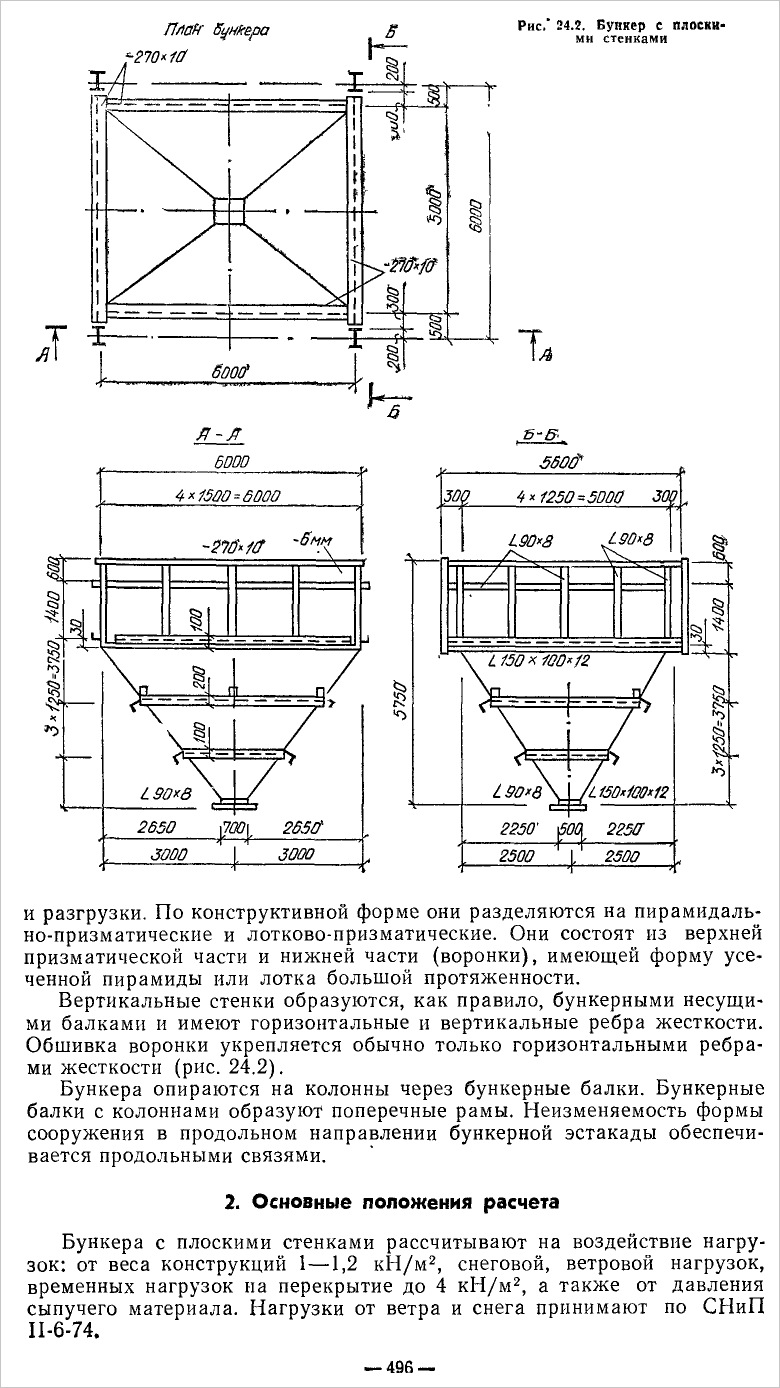 Бункер для зерна чертеж