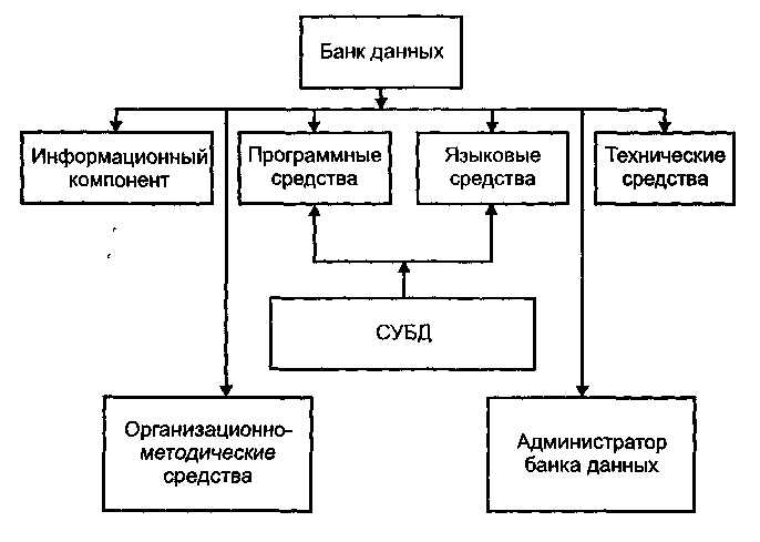 Банк данных это в бд. Компоненты системы БД. Компоненты базы, банка данных, СУБД. Основные структурные компоненты СУБД. Системы управления базы данных компоненты.
